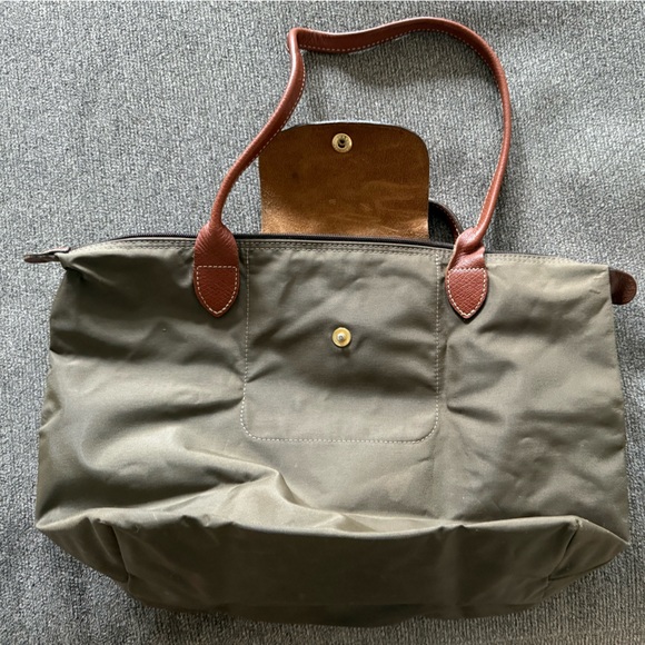 Longchamp Handbags - Longchamp Le Pliage Small Tote – Olive/Khaki Nylon